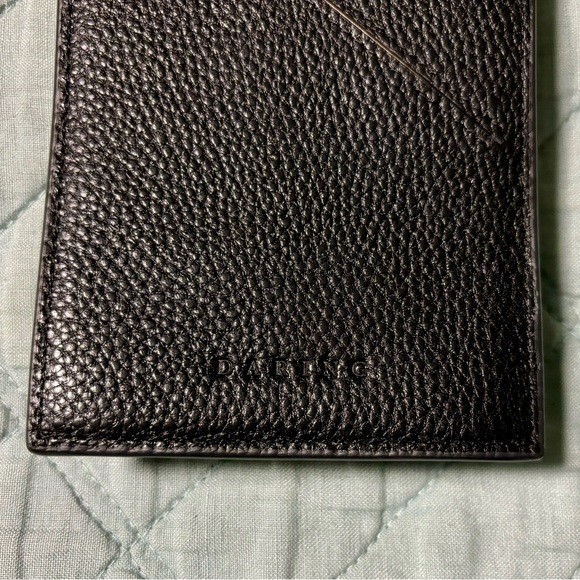 Bagnet Phone Sling Black Leather Crossbody Bag - Picture 2 of 4